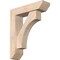 Ekena Millwork Westlake Slat Smooth Bracket w/ Offset Brace, Douglas Fir, 5 1/2"W x 20"D x 24"H BKT0604X20X24WTL06SDF - alternate 1